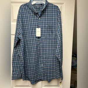 NWT Izod long sleeve button down shirt